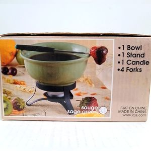 Chocolate fondue set